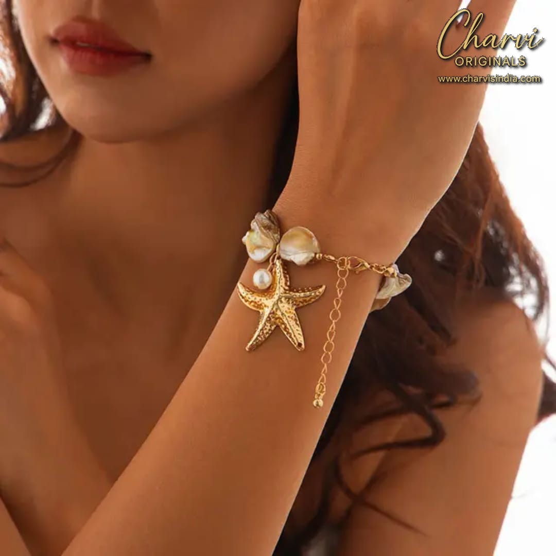 Starfish Shell Bracelet