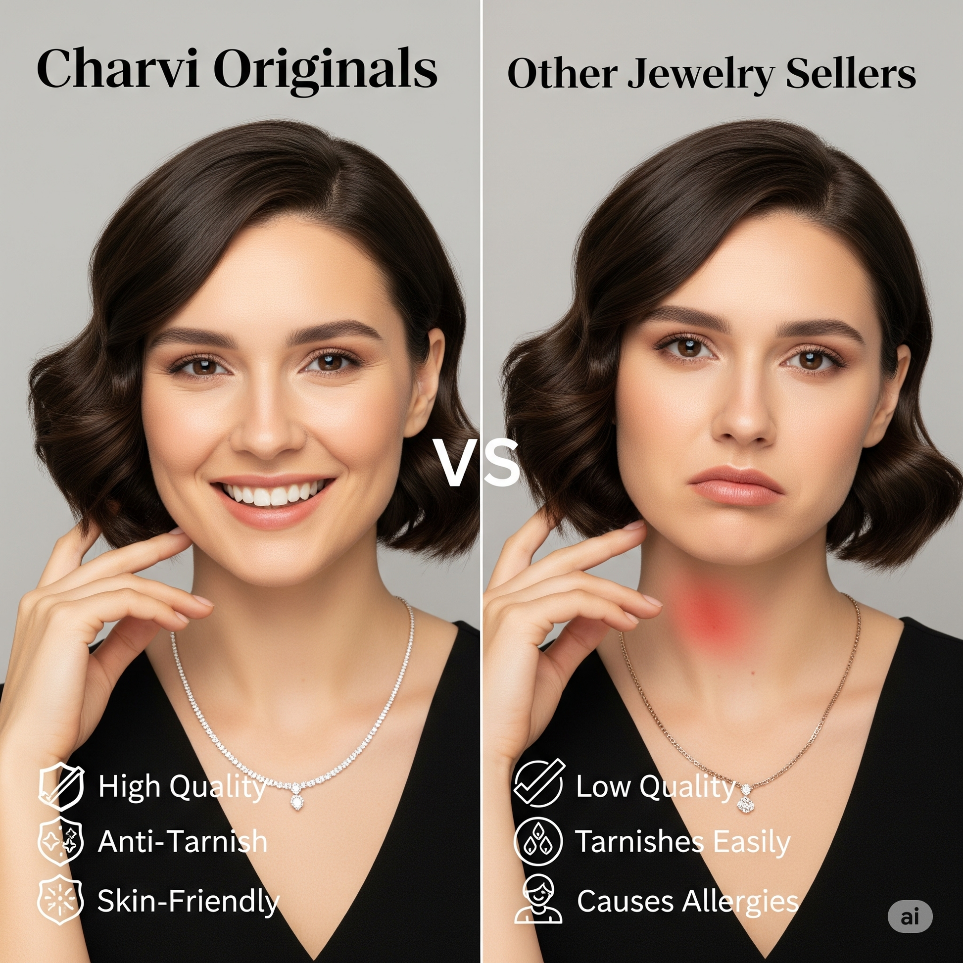 Big Heart Mini Gold Balls