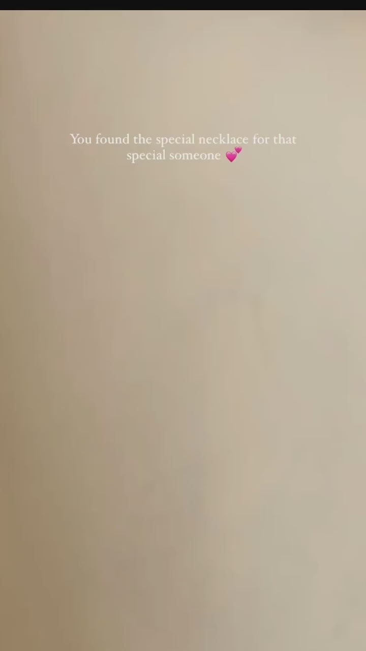 Heart with Beads gold plated Necklace